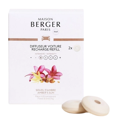 Auto Parfüm Maison Berger Nachfüllung Soleil D'Ambre 2 Stück