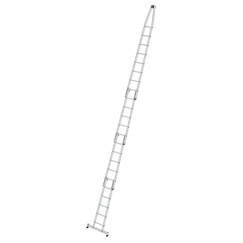 Sprossen-Glasreinigerleiter Satz mit nivello®-Traverse 4-teilig