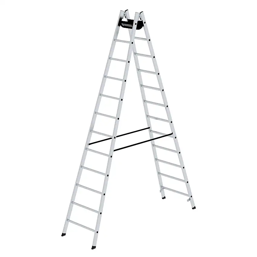 Sprossen-Stehleiter 2x12 Sprossen