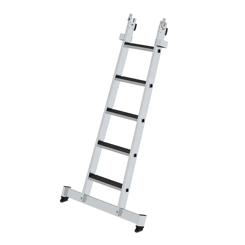 Stufen-Glasreinigerleiter Unterteil nivello-Traverse & clip-step R13 5 Stufen