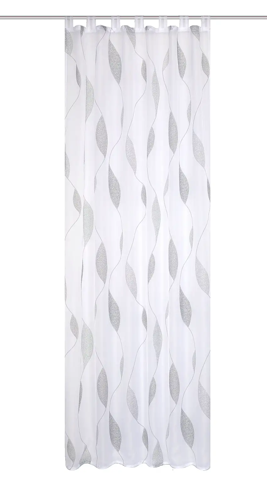 Schlaufenschal Paolo Voile stein BxH 140x225/245cm