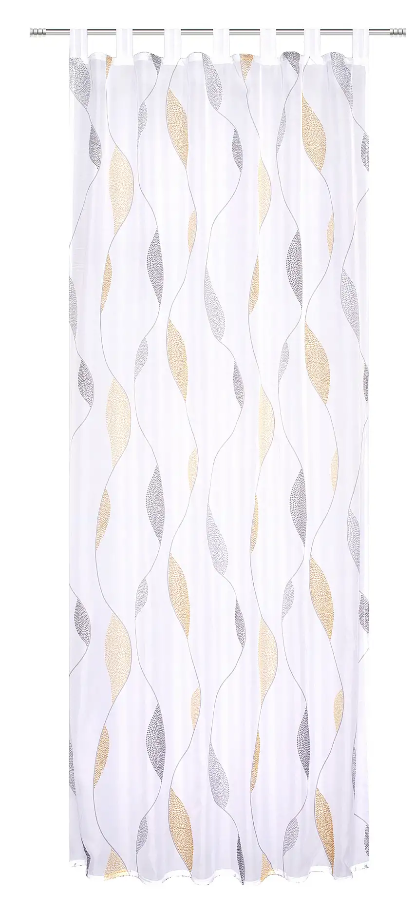 Schlaufenschal Paolo Voile gelb BxH 140x225/245cm