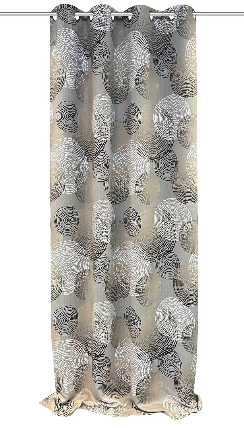 Ösenschal Ginny natur BxH 135x245cm Verdunkelungsvorhang bedruckt