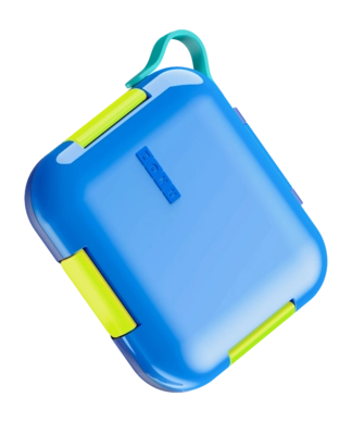 Brotdose ZOKU Neat Bento Blue