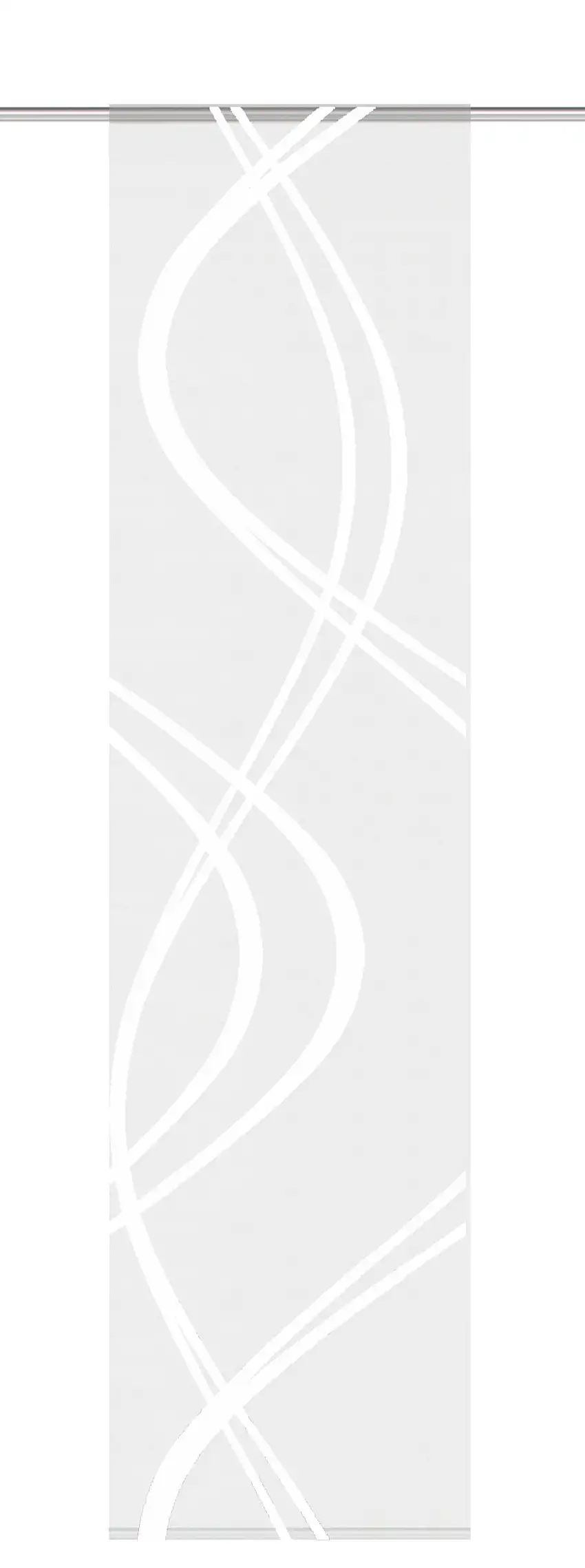 Schiebevorhang "Tiberio" wollweiß Dekostoff Scherli BxH 60x245cm