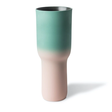 Vase POLSPOTTEN Sherbet Green Pink Small Small
