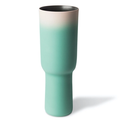 Vase POLSPOTTEN Sherbet Pink Green Large