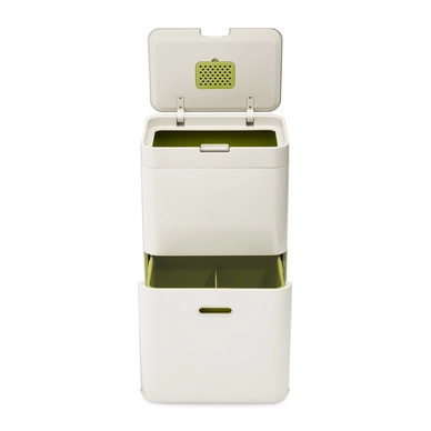 Abfallbehälter Joseph Joseph Intelligent Waste Totem 48 Stone