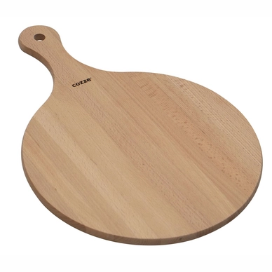 Servierbrett Cozze Pizza Bambus mit Griff 35 cm