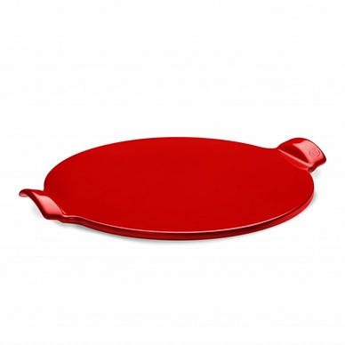 Pizzasteinplatte Emile Henry Flach Grand Cru Red 36,5 cm