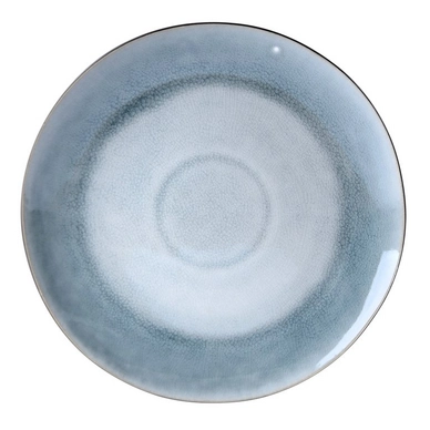 Teller Gastro Rund Grau Blau 32 cm (2-teilig)