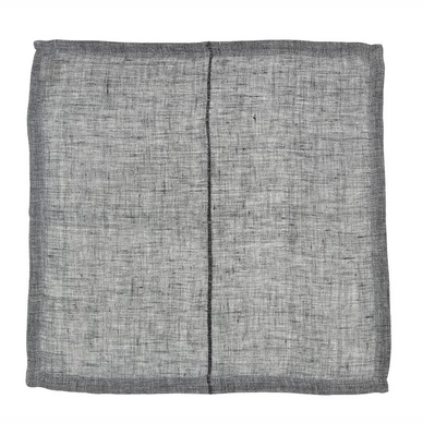 Serviette Libeco Atlas Schwarzer Streifen