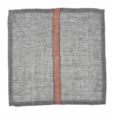 Serviette Libeco Atlas Mink Streifen