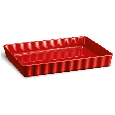 Tortenform Emile Henry Tief Grand Cru 34 x 24 cm