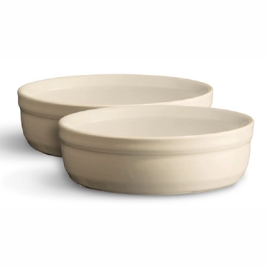 Crème Brûlée Schale Emile Henry Argile (2er-Set)