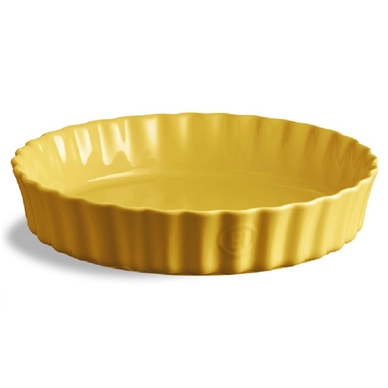 Tortenform Emile Henry Tief Provence Yellow 28 cm