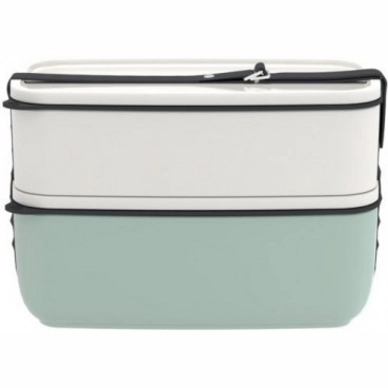Brotdose Like by Villeroy & Boch To Go & To Stay 0,6 / 0,9 L, Lunchbox, Verde 2er-Set