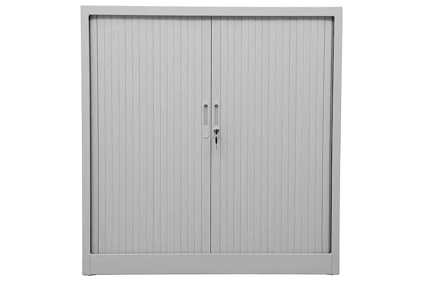 Rollladenschrank Weasel | 2 Ordernhöhen | HxBxT 105x120x40 cm | Grau