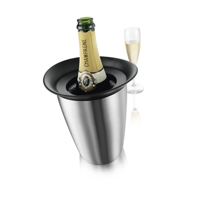 Champagnerkühler Elegant Vacu Vin Edelstahl