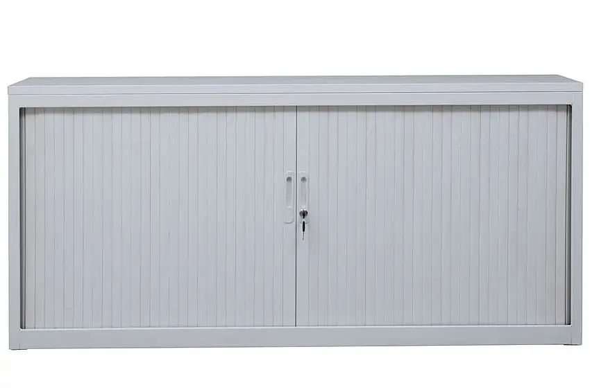 Rollladenschrank Weasel | 2 Ordernhöhen | HxBxT 75x160x46 cm | Weiß