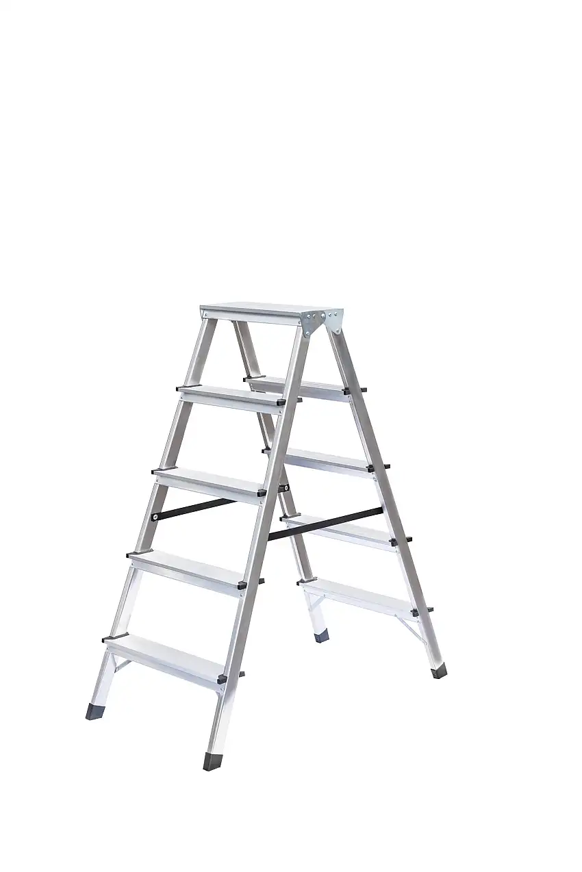 Haushaltsleiter beidseitig begehbar 2x5 Stufen