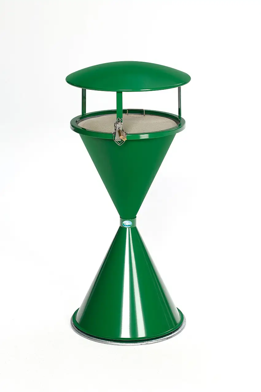 Dach für klassischen Standascher | HxBxT 23x44x44cm | Stahlblech | Grün