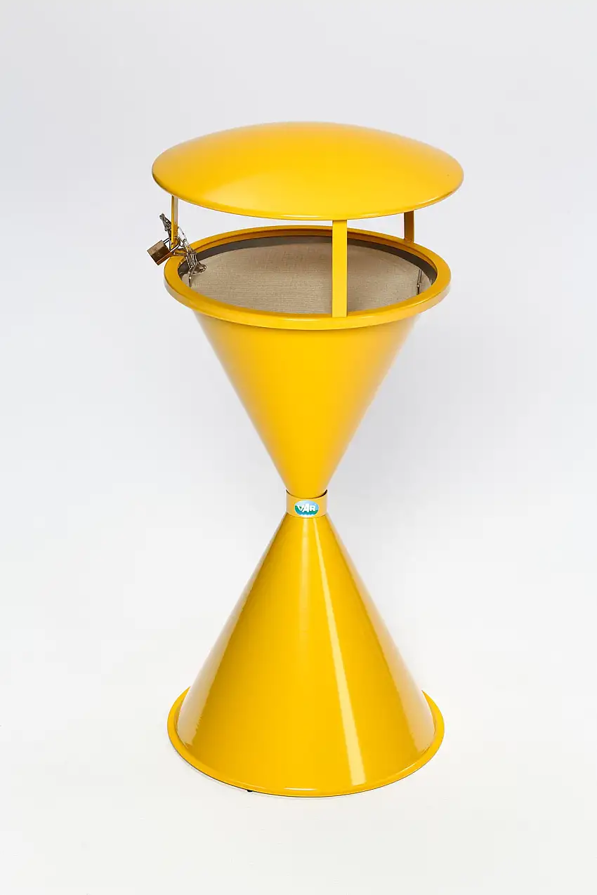 Dach für klassischen Standascher | HxBxT 23x44x44cm | Stahlblech | Gelb