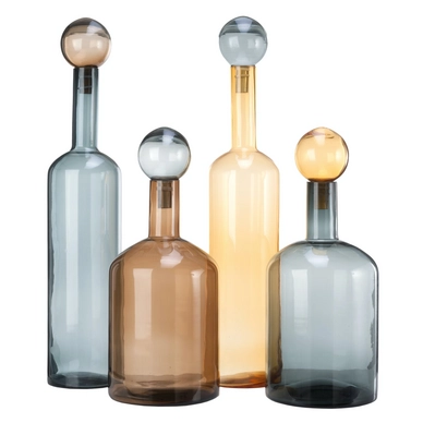 Vase POLSPOTTEN Bubbles & Bottles Chic Mix XXL (4-teilig)