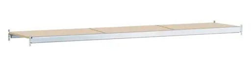 Zusatzebene mit Spanplatten für Schulte Weitspannregal WS 2000 | BxT 225x50cm | Fachlast 400kg | Verzinkt