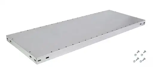 Stahlfachboden für Schulte K 3000 Kragarme MULTIplus250 | BxT 130x60cm | Inkl. 2 Schrauben & Muttern | Fachlast 250kg | Verzinkt