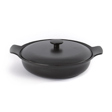 Schmorbratpfanne BergHOFF Ron Line Gusseisen 28 cm Schwarz