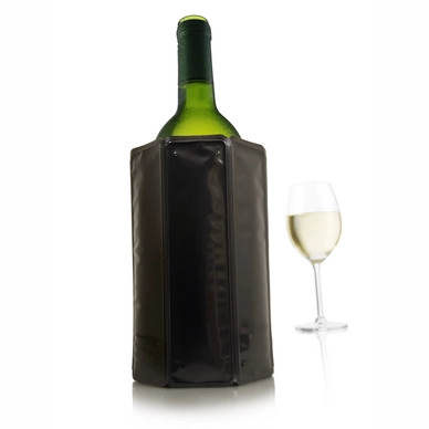 Kühlmanschette Vacu Vin Schwarz