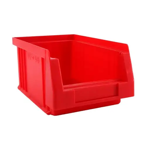 SuperSparSet 25x Sichtlagerbox Classic G | Rot | HxBxT 75x10x16cm | Polypropylen | Sichtlagerbehälter, Sichtlagerkasten, Sichtlagerkastensortiment, Sortierbehälter