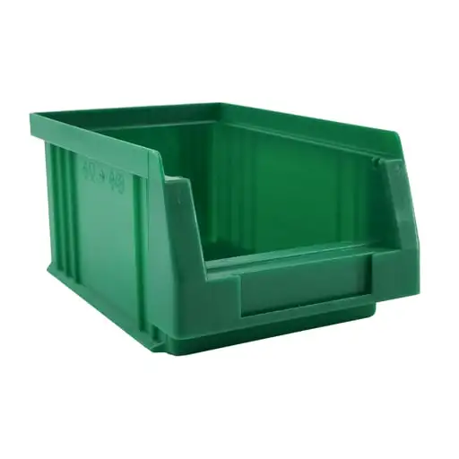 SuperSparSet 25x Sichtlagerbox Classic G | Grün | HxBxT 75x10x16cm | Polypropylen | Sichtlagerbehälter, Sichtlagerkasten, Sichtlagerkastensortiment, Sortierbehälter