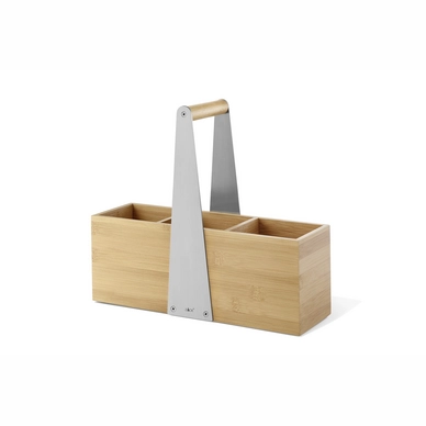 Aufbewahrungsbox Zack Scarta Holz 3-Fächer