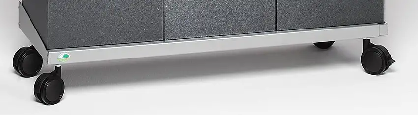 Transportwagen für Wertstoffsammler | Zubhör | Verzinkter Stahl | Silber