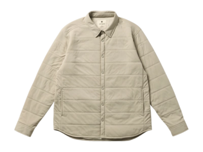 Jacke Snow Peak Flexible Insulated Shirt Unisex Ivory