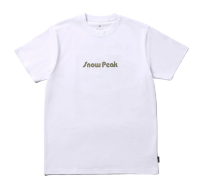 T-Shirt Snow Peak Unwind Unisex White