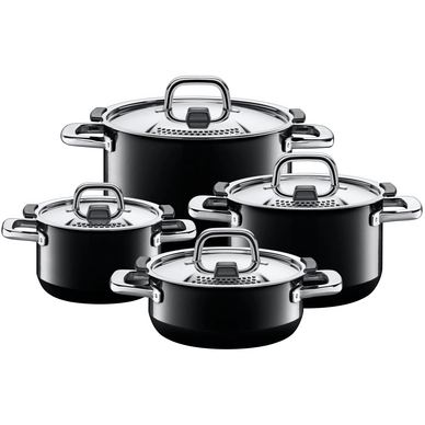 Topfset WMF-Silit Nature Schwarz (4-teilig)