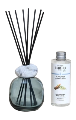 Duftstäbchen Maison Berger Bleu Marbre Blanc Thé Blanc Pureté