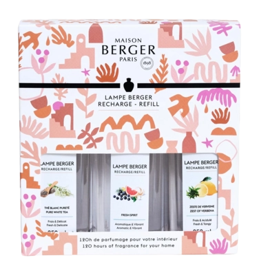 Nachfüllung Maison Berger Lampe Berger 3x 250ML Estival (Set von 3)