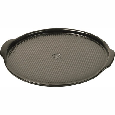 Pizzastein Emile Henry Fusain 32 cm
