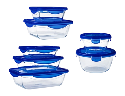 Auflaufform Pyrex Cook & Go (7-teilig)