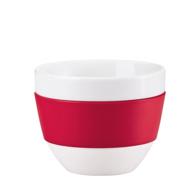 Cappuccinotasse Koziol Aroma Solid Himbeerrot