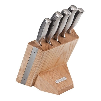 Messerblock Diamant Sabatier Riyouri Eichenholz (5-teilig)