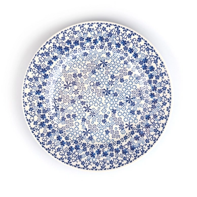 Teller Bunzlau Castle Melamine Indigo Lace (25 cm)
