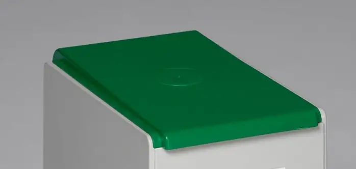Deckel für Abfall- und Wertstoffsammelsystem 40 Liter | Kunststoff | Grün