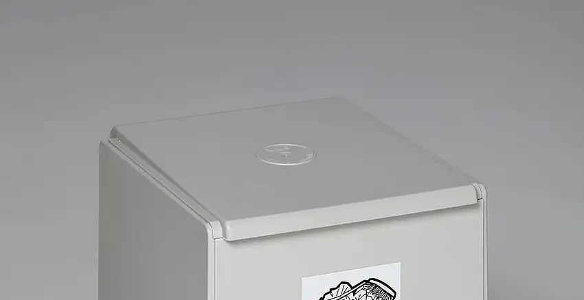 Deckel für Abfall- und Wertstoffsammelsystem 60 Liter | Kunststoff | Grau