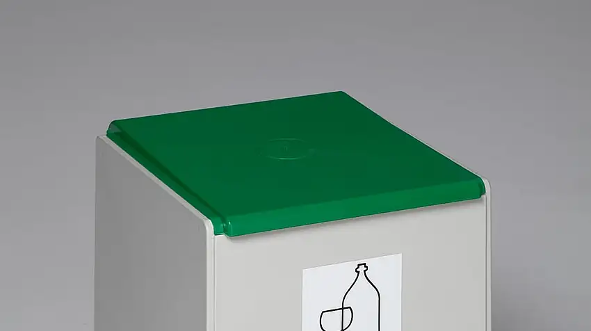 Deckel für Abfall- und Wertstoffsammelsystem 60 Liter | Kunststoff | Grün