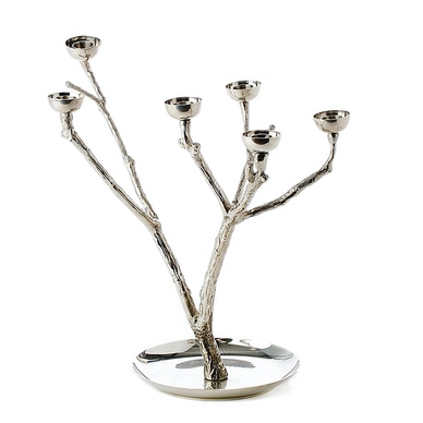 Kerzenleuchter POLSPOTTEN Twiggy Silver Small